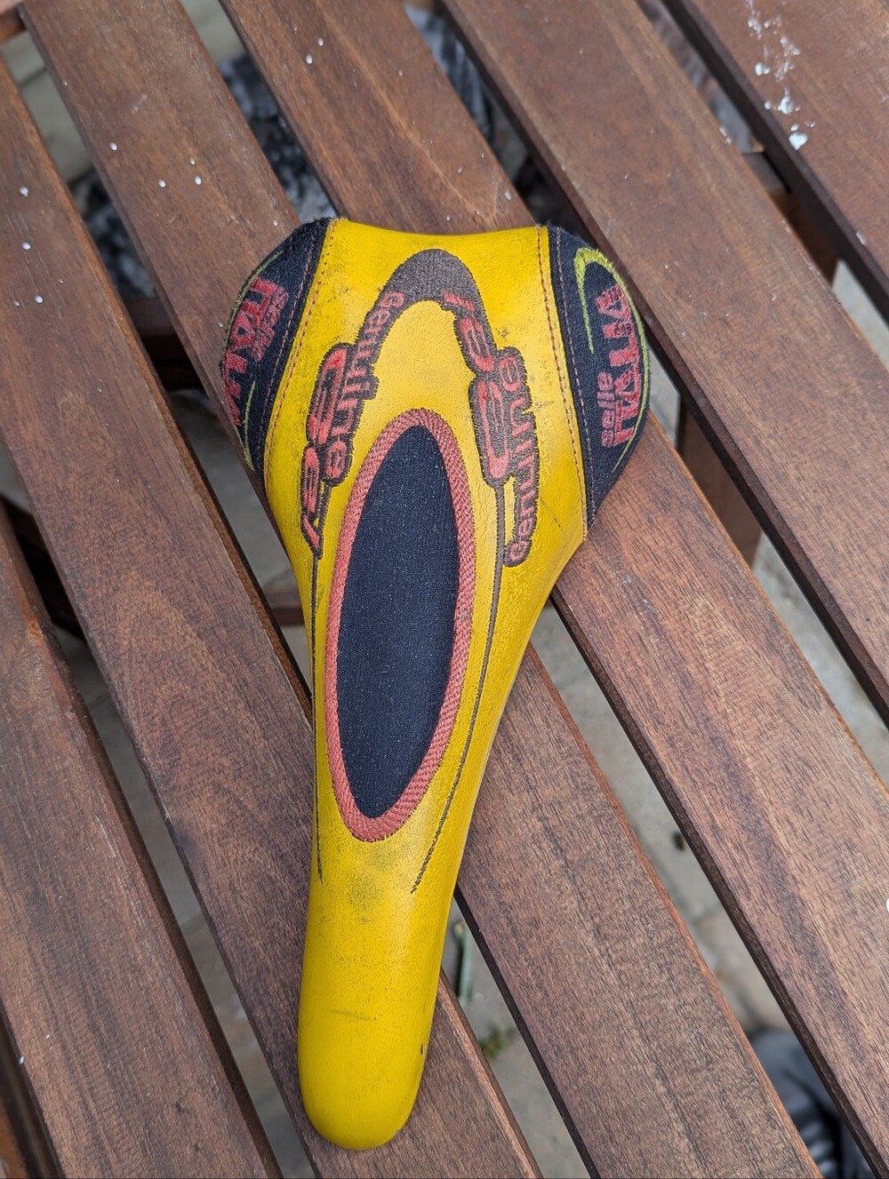 Used Vintage -SELLE ITALIA Saddle Seat Racing Mtn Bike